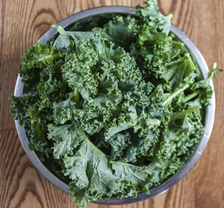 Bowl of leafy greens