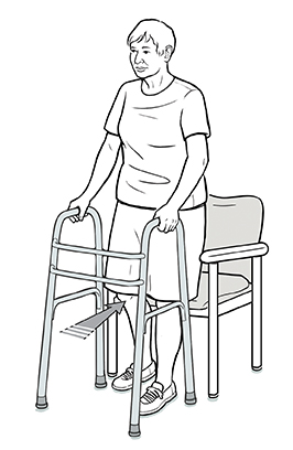 After Hip Replacement- Sitting Safely