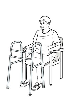 How To Sit After Hip Replacement Surgery  Doctor's Sitting Guide Hip Joint  Instructions