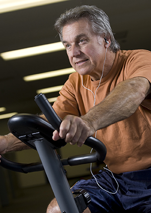 Is a recumbent bike online good for knee replacement