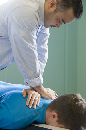 Neck and shoulder massage