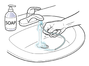 Care for Reusable Intermittent Catheterization (IC) Equipment