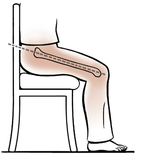 How to Sit Down after Hip Surgery 