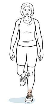 Single leg outlet exercises for balance