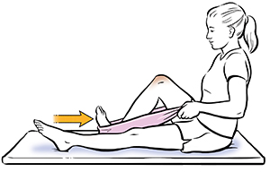Leg Muscle Stretches: Knee Flexion