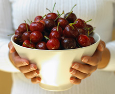 Bowl of cherries
