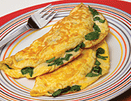 Florentine-swiss omelet