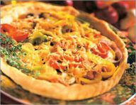 Vegetable tart